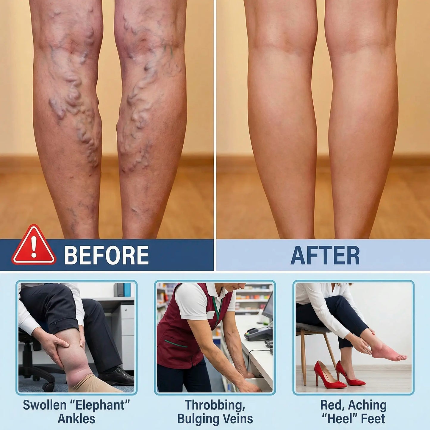 𝐎𝐟𝐟𝐢𝐜𝐢𝐚𝐥 𝐔𝐒 𝐒𝐭𝐨𝐫𝐞 ⭐💖🇺🇸  | EPIGENIX® 🛑 Instant Varicose Vein Relief Cream | Erase "Earthworm" Veins Fast & Stop Pain